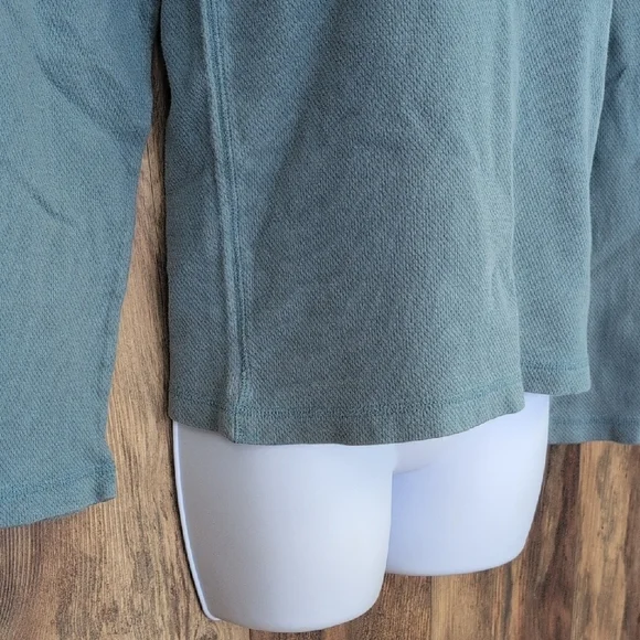 Sonoma Light Blue Green Soft Knit Long Sleeve Top S - Picture 3 of 5